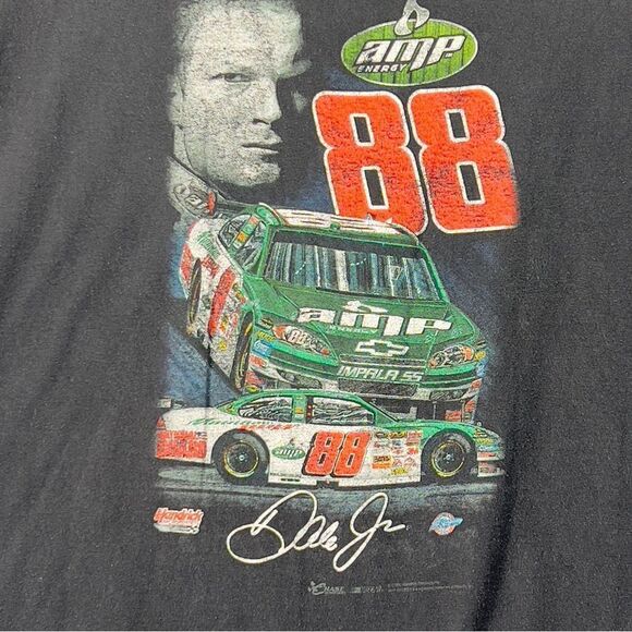 2008 y2k T-shirt XXL Dale Earnhardt Jr. 88 Nascar Amp Energy  Promo T-Shirt 2XL - Picture 9 of 11